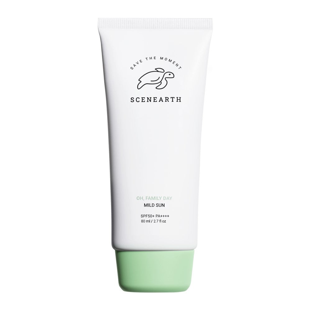 Scenearth mild mineral sunscreen for sensitive skin